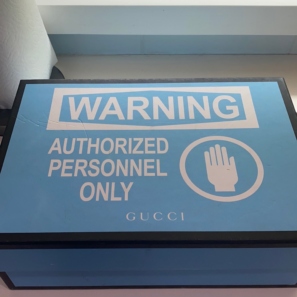 Gucci Empty Box With Tissue And Certificate